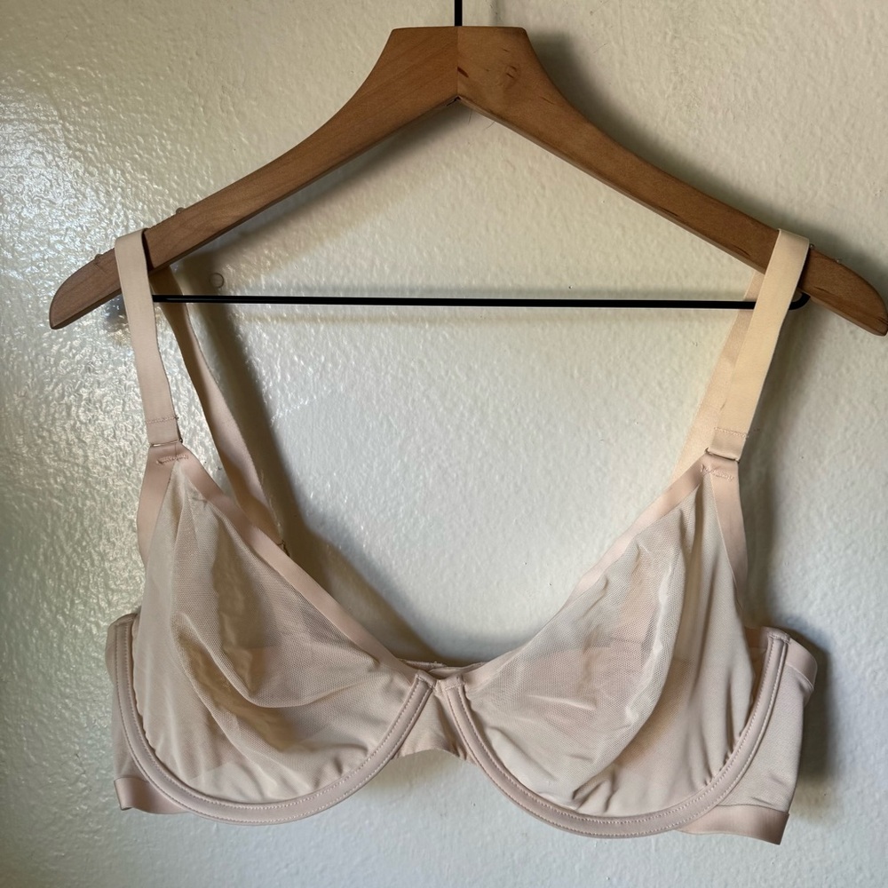 Cuup | Mesh Plunge Bra View 2